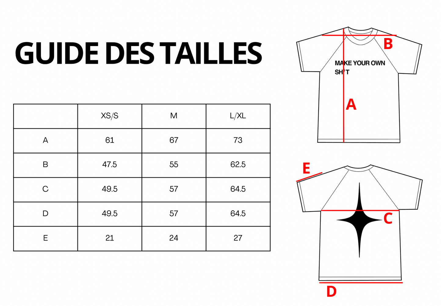 MAKE YOUR OWN SH*T TEE